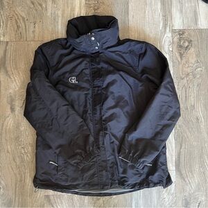 Mens Lands’ End Windbreaker w/Hood
